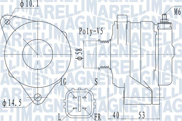 Magneti Marelli 063731950010 - Alternatore autozon.pro