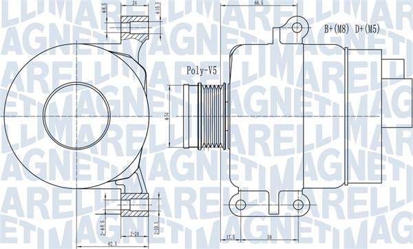 Magneti Marelli 063731969010 - Alternatore autozon.pro