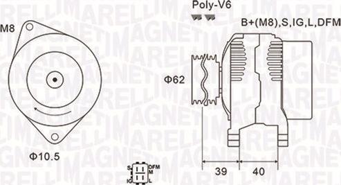 Magneti Marelli 063731964010 - Alternatore autozon.pro