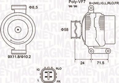 Magneti Marelli 063732029010 - Alternatore autozon.pro