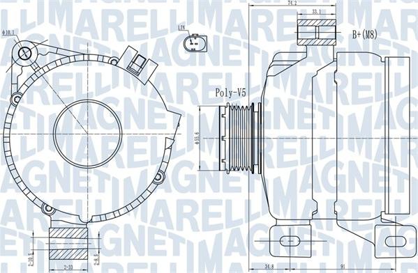 Magneti Marelli 063731967010 - Alternatore autozon.pro