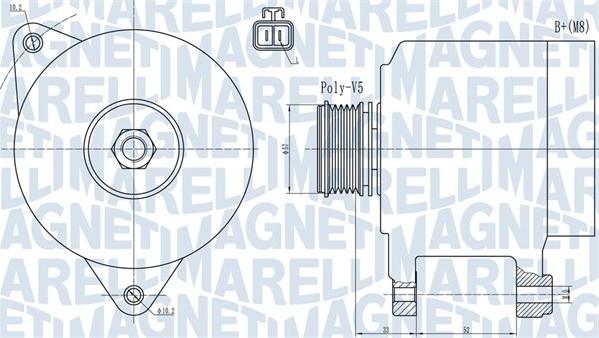 Magneti Marelli 063731906010 - Alternatore autozon.pro