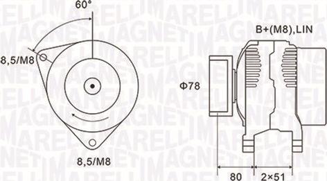 Magneti Marelli 063731919010 - Alternatore autozon.pro