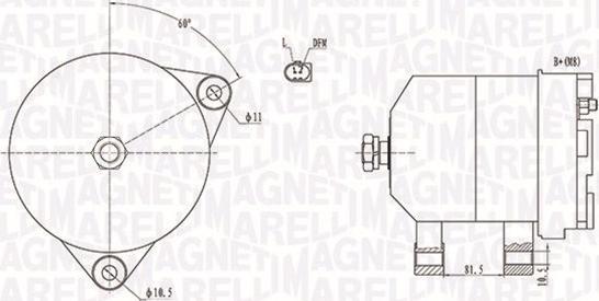 Magneti Marelli 063731915010 - Alternatore autozon.pro