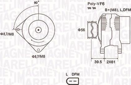 Magneti Marelli 063731912010 - Alternatore autozon.pro