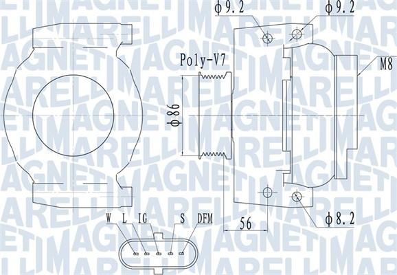 Magneti Marelli 063731917010 - Alternatore autozon.pro