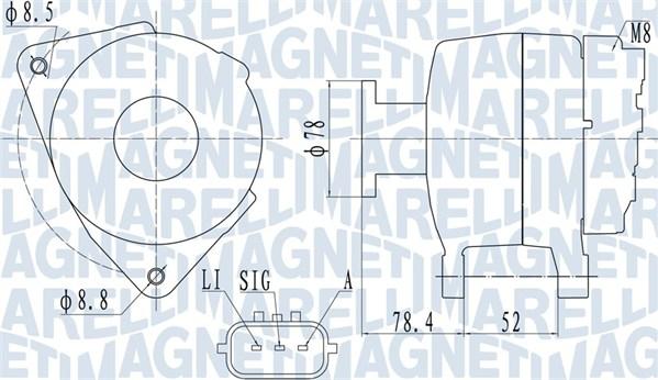 Magneti Marelli 063731989010 - Alternatore autozon.pro