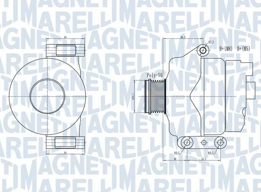 Magneti Marelli 063731934010 - Alternatore autozon.pro