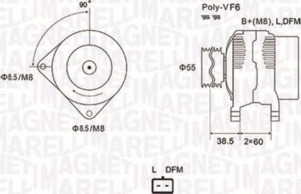 Magneti Marelli 063731933010 - Alternatore autozon.pro