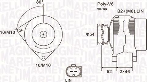 Magneti Marelli 063731970010 - Alternatore autozon.pro