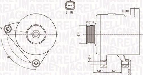 Magneti Marelli 063731498010 - Alternatore autozon.pro