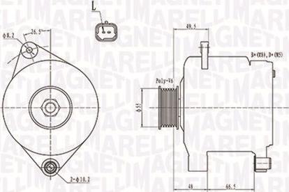 Magneti Marelli 063731444010 - Alternatore autozon.pro