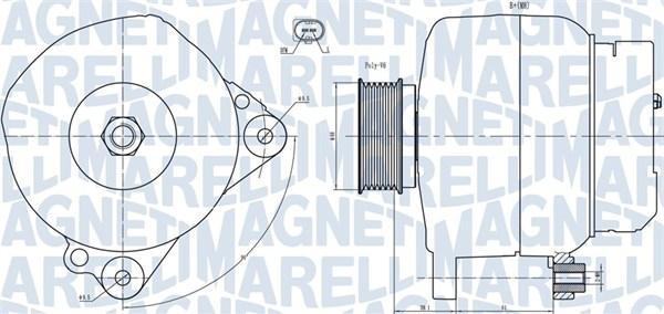 Magneti Marelli 063731445010 - Alternatore autozon.pro