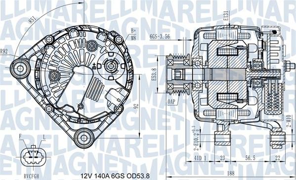 Magneti Marelli 063731406710 - Alternatore autozon.pro