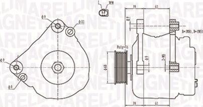 Magneti Marelli 063731402010 - Alternatore autozon.pro