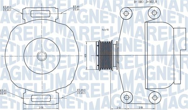 Magneti Marelli 063731489010 - Alternatore autozon.pro