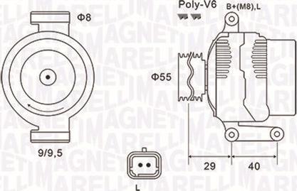 Magneti Marelli 063731484010 - Alternatore autozon.pro