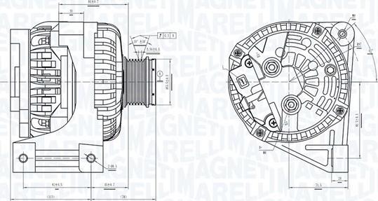 Magneti Marelli 063731439010 - Alternatore autozon.pro