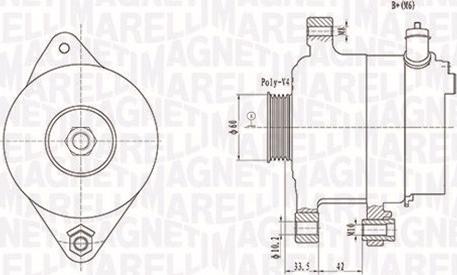 Magneti Marelli 063731595010 - Alternatore autozon.pro