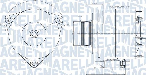 Magneti Marelli 063731593010 - Alternatore autozon.pro