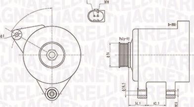 Magneti Marelli 063731546010 - Alternatore autozon.pro