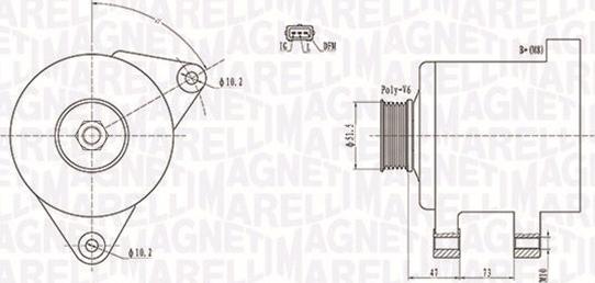 Magneti Marelli 063731569010 - Alternatore autozon.pro