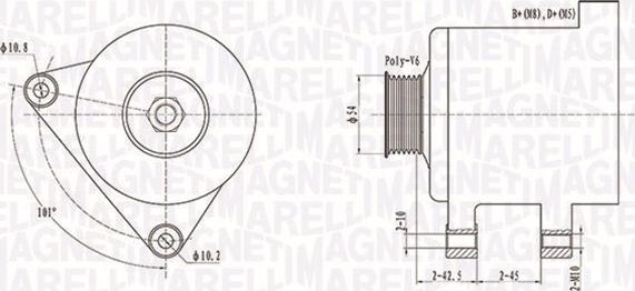 Magneti Marelli 063731509010 - Alternatore autozon.pro