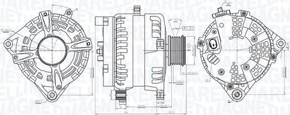 Magneti Marelli 063731513010 - Alternatore autozon.pro