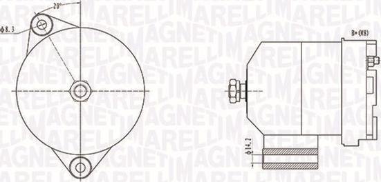 Magneti Marelli 063731586010 - Alternatore autozon.pro