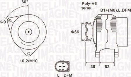 Magneti Marelli 063731588010 - Alternatore autozon.pro