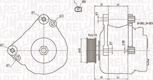 Magneti Marelli 063731587010 - Alternatore autozon.pro