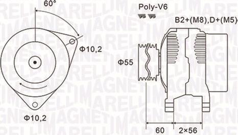 Magneti Marelli 063731577010 - Alternatore autozon.pro