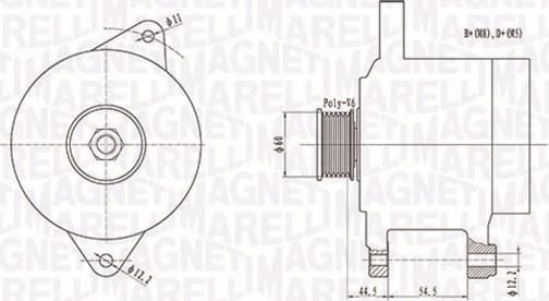 Magneti Marelli 063731696010 - Alternatore autozon.pro