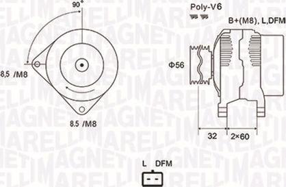 Magneti Marelli 063731662010 - Alternatore autozon.pro