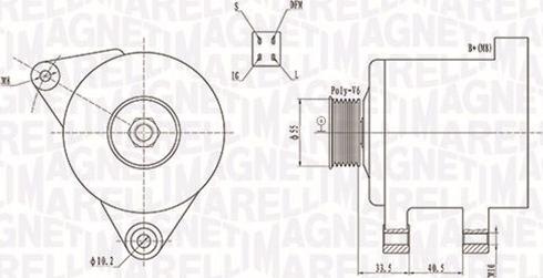 Magneti Marelli 063731605010 - Alternatore autozon.pro