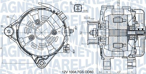 Magneti Marelli 063731613010 - Alternatore autozon.pro