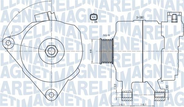 Magneti Marelli 063731687010 - Alternatore autozon.pro