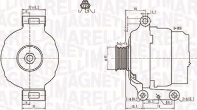 Magneti Marelli 063731636010 - Alternatore autozon.pro