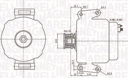 Magneti Marelli 063731630010 - Alternatore autozon.pro