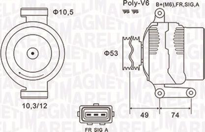 Magneti Marelli 063731638010 - Alternatore autozon.pro