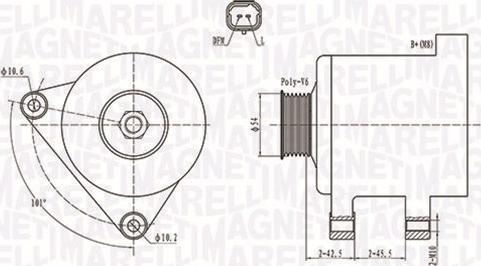 Magneti Marelli 063731674010 - Alternatore autozon.pro