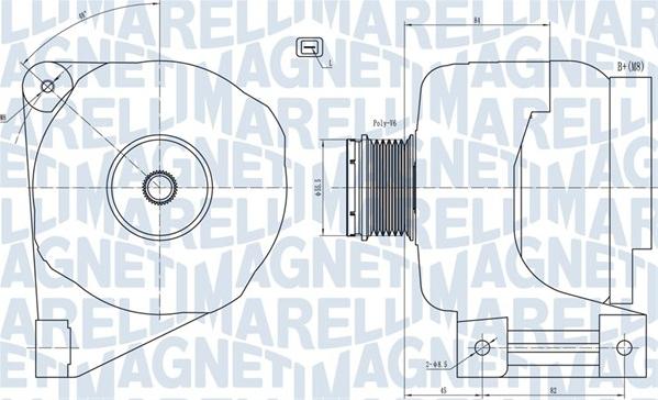 Magneti Marelli 063731673010 - Alternatore autozon.pro