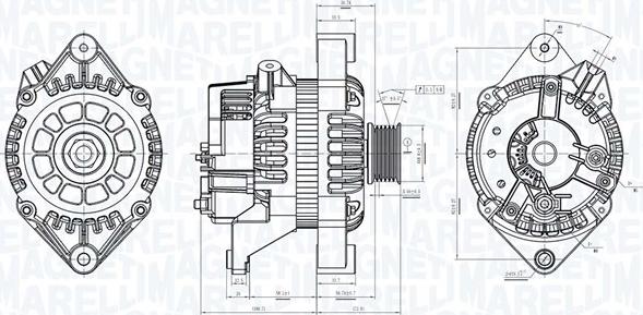 Magneti Marelli 063731053010 - Alternatore autozon.pro