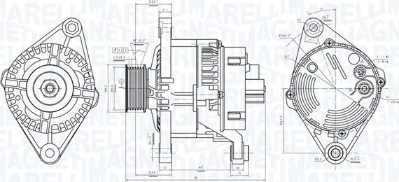 Magneti Marelli 063731084010 - Alternatore autozon.pro