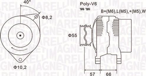 Magneti Marelli 063731036010 - Alternatore autozon.pro