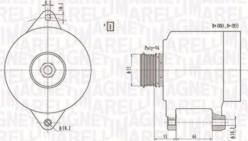 Magneti Marelli 063731157010 - Alternatore autozon.pro