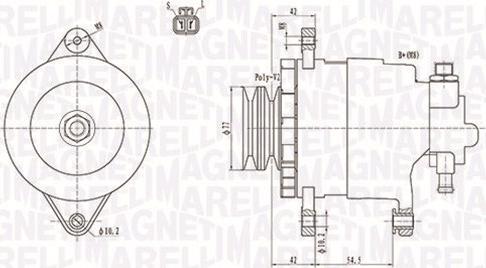 Magneti Marelli 063731183010 - Alternatore autozon.pro