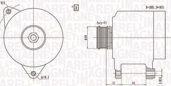 Magneti Marelli 063731139010 - Alternatore autozon.pro