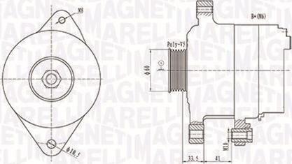 Magneti Marelli 063731891010 - Alternatore autozon.pro