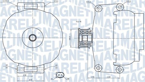 Magneti Marelli 063731840010 - Alternatore autozon.pro